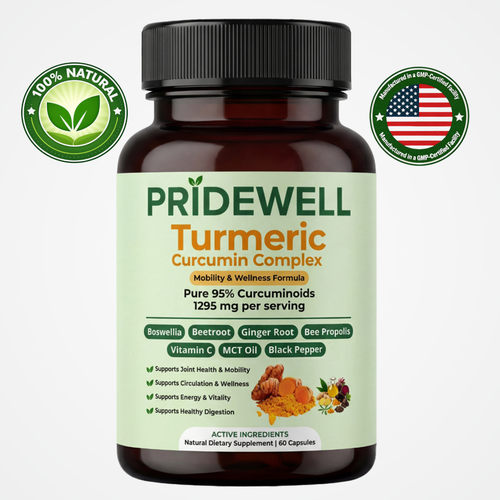 Pridewell Turmeric Curcumin Complex