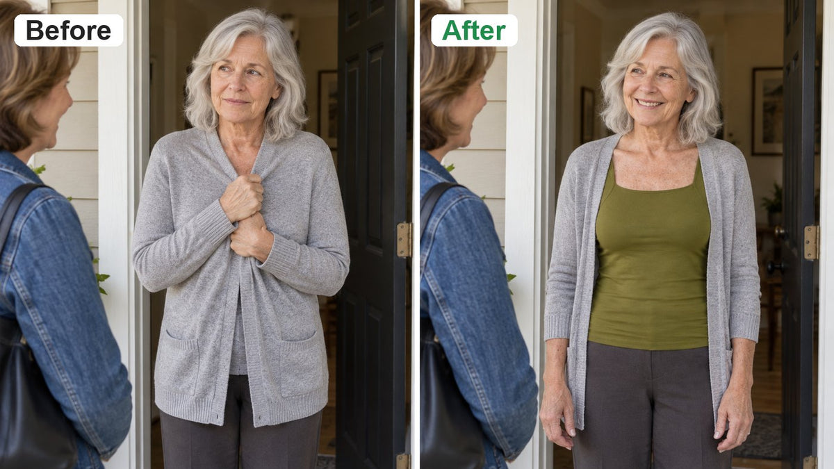 Karen B. before and after